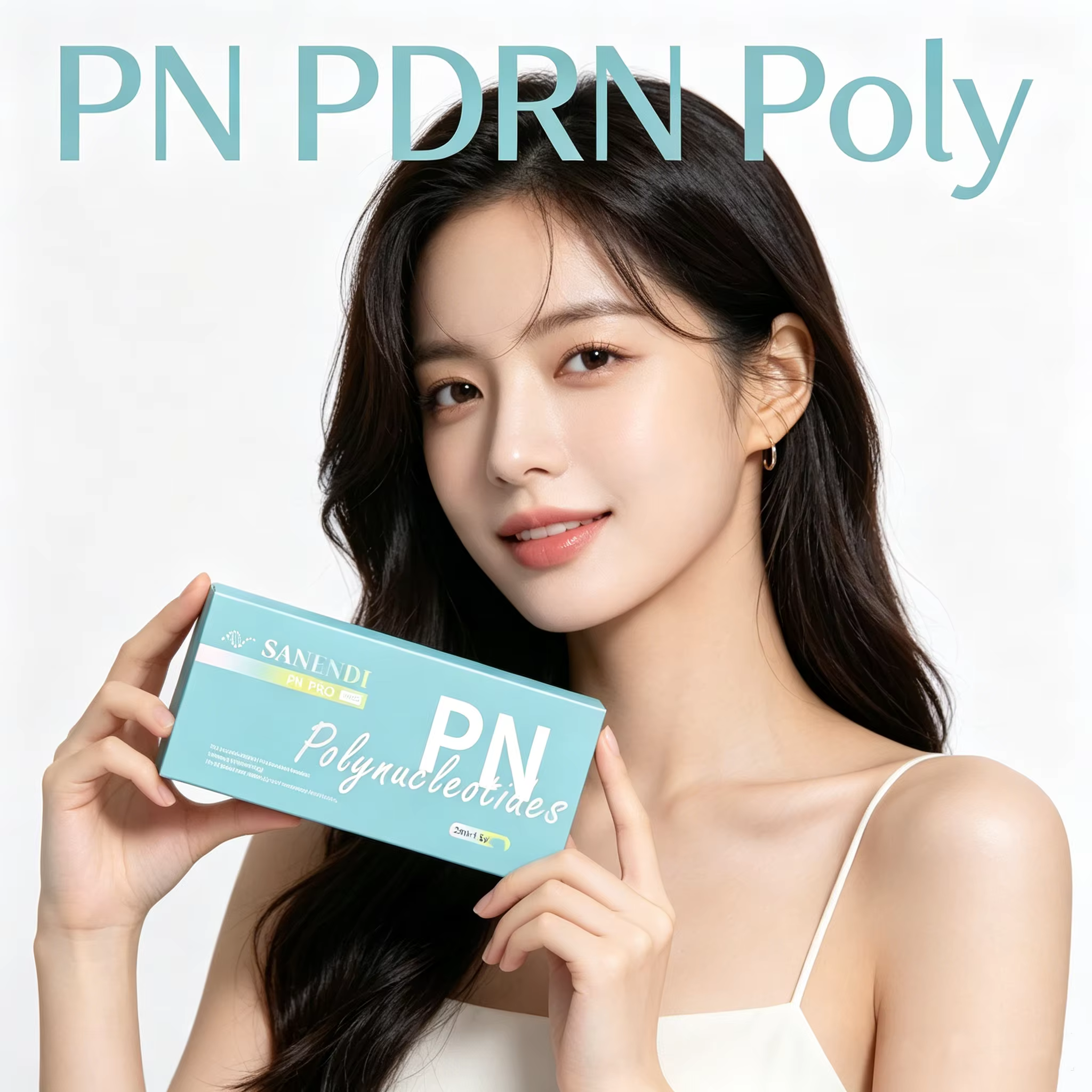 Nouveau PN PDRN Polynuc pour sérum facial, acide hyaluronique, booster de peau à l'ADN de saumon, tr