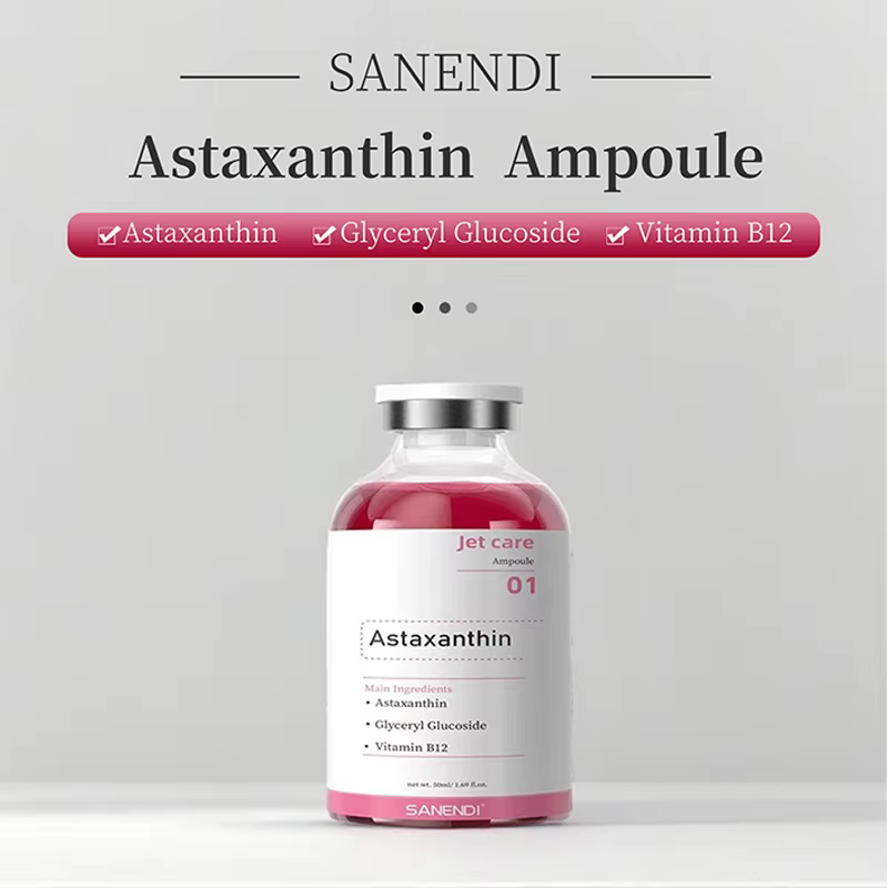 SANENDI – sérum pour la peau du visage, Ampoules hydratantes et éclaircissantes, soin avec Astaxanth