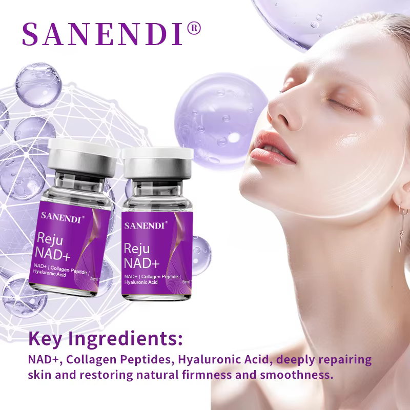 2026 SANENDI NAD+ EXOO Vita GSH Essence NIA Acide Hyaluronique Rare Beauty Soin du Visage Hydratant 