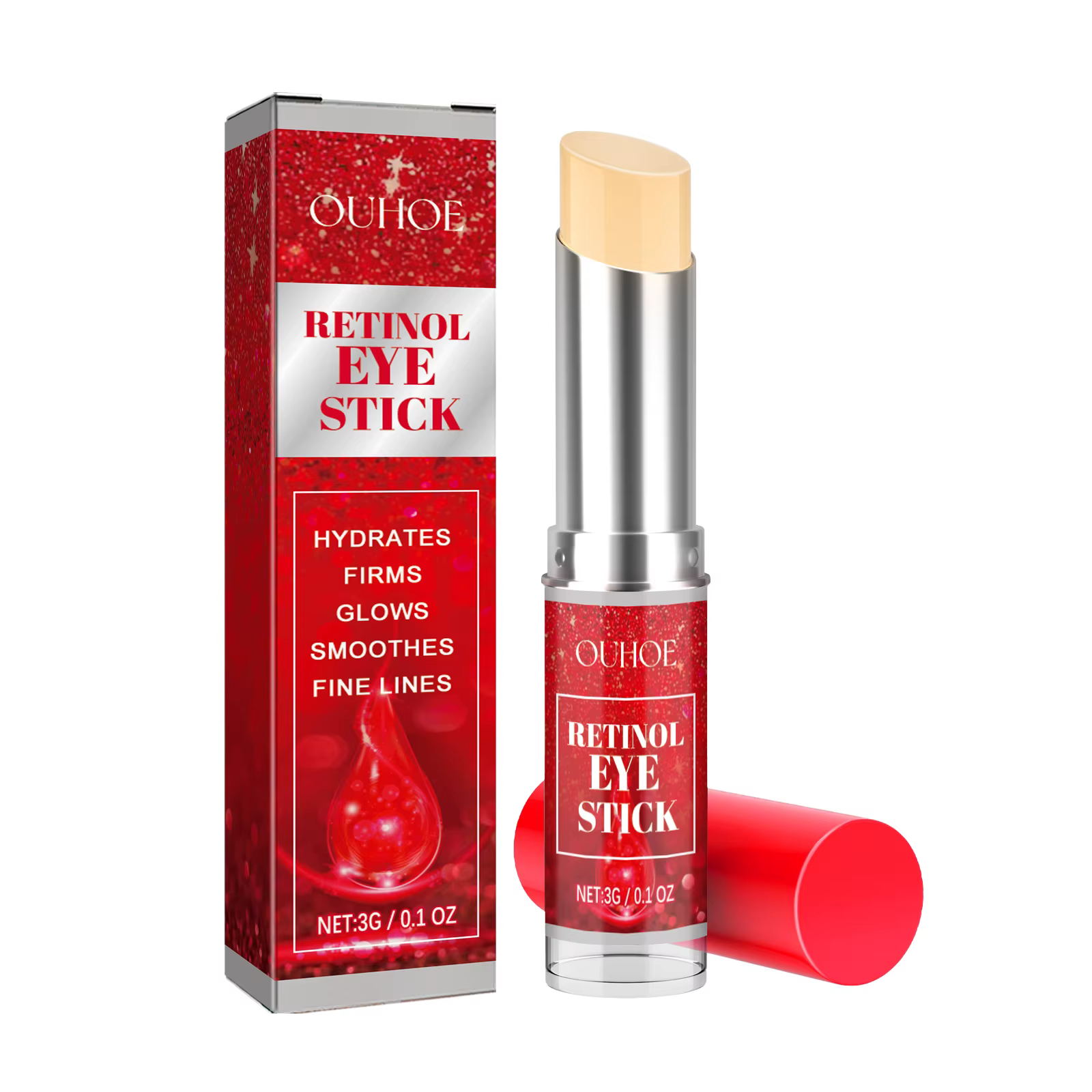 Crème pour les yeux au rétinol, éclaircit les rides, éclaircit les cernes, raffermit la peau, répara