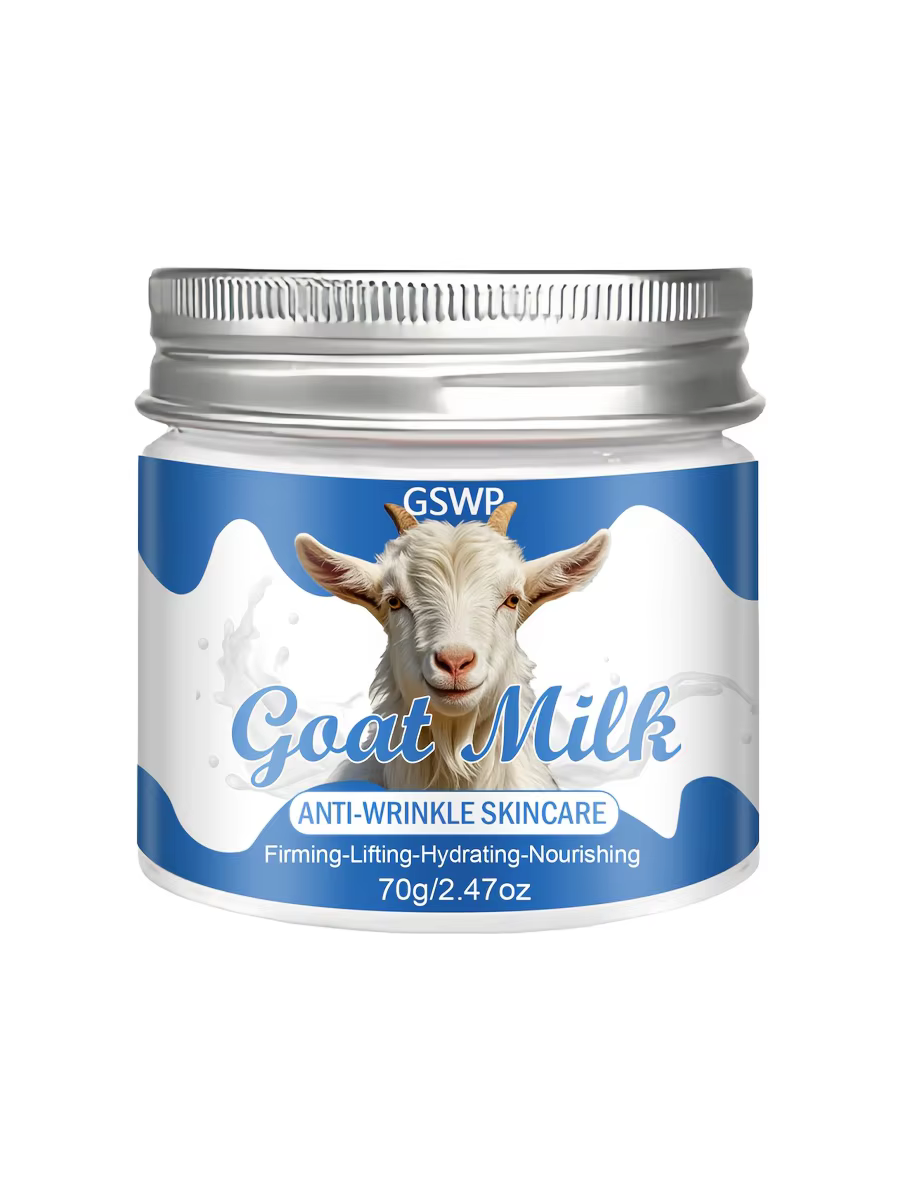 Crème hydratante au lait de chèvre GSWP, contient du rétinol et du miel, hydratation intense, procur