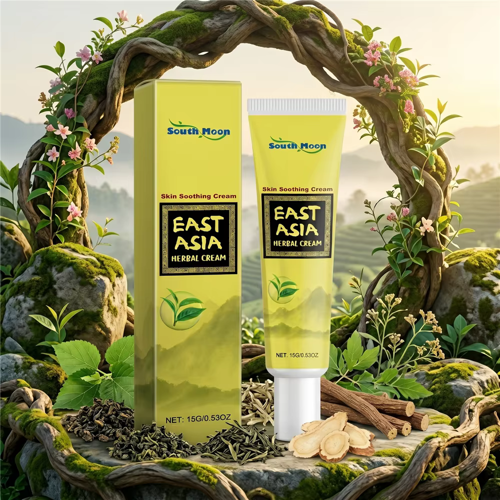 Crème Hydratante Visage aux Herbes – Baume Riche Hydratant pour le Visage – Soin Quotidien Doux Liss