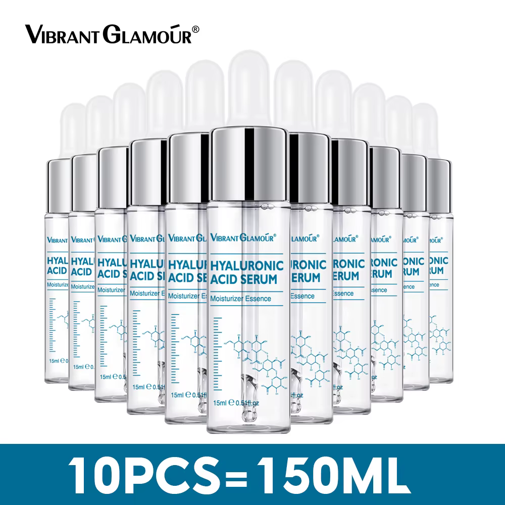 VIBRANT GLAMOUR – sérum pour le visage, acide hyaluronique, rétrécissement des pores, hydratant, Ant