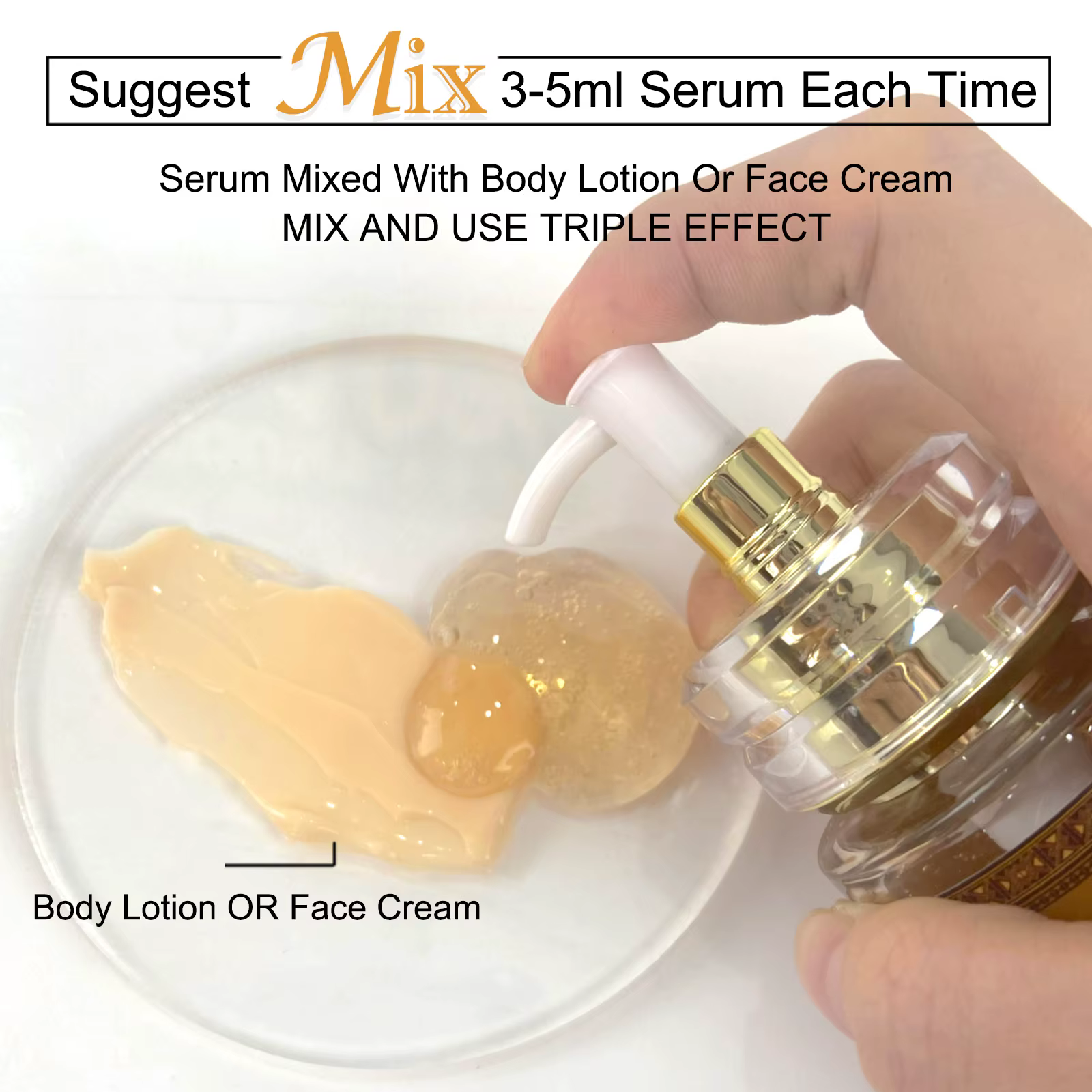 AILKE-Sérum éclaircissant pour le visage et la peau au collagène organique, hydratant, unifie le tei