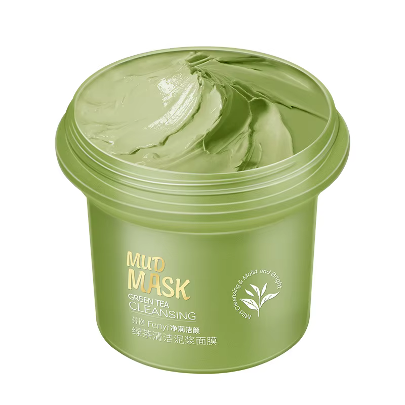 Masque Facial 100g thé vert glace masque de boue musculaire nettoyage en profondeur élimine les poin
