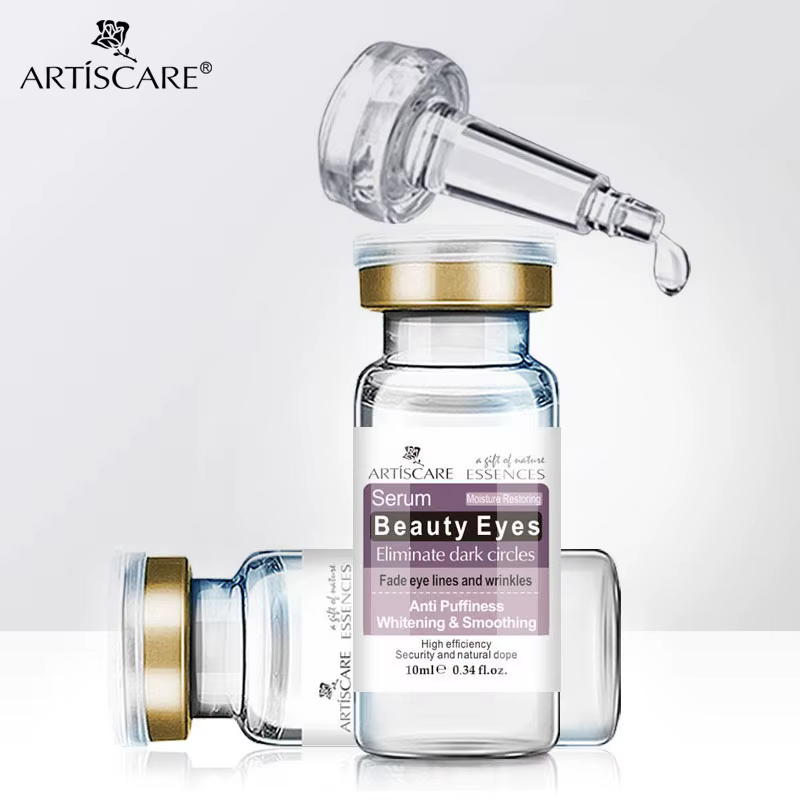 ARTISCARE-Sérum de beauté pour les yeux, crème anti-poches, retarde le vieillissement, essence hydra