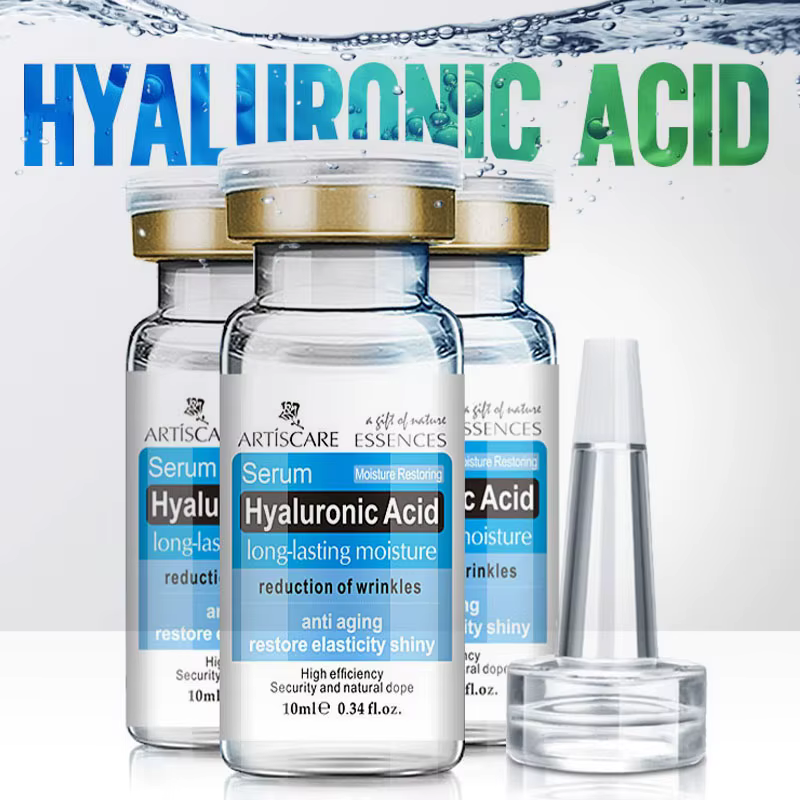 ARTISCARE-Sérum pour le visage à l'acide hyaluronique, 3 pièces, hydratant, essence liquide, crème d