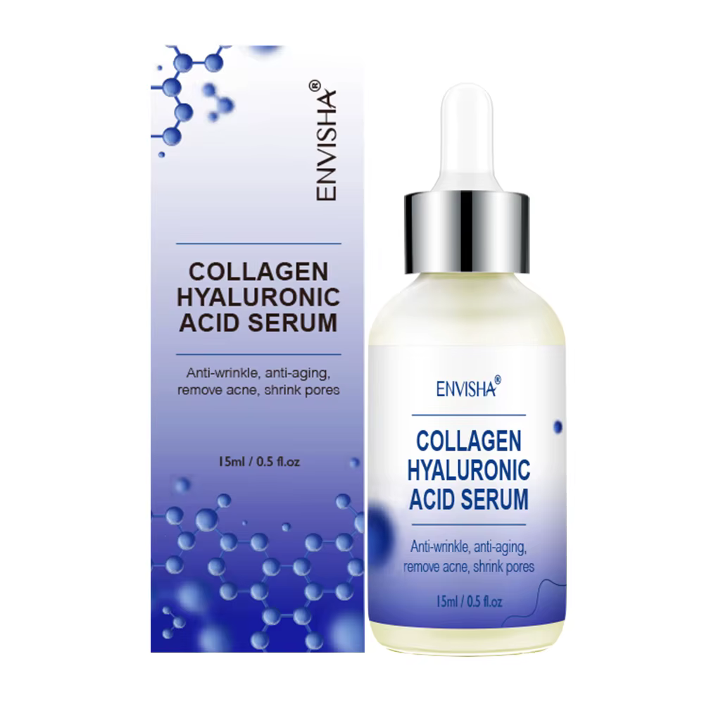 ENVISHA – sérum de soin du visage à l'acide hyaluronique, collagène, vitamine rétinol, Anti-âge, rid