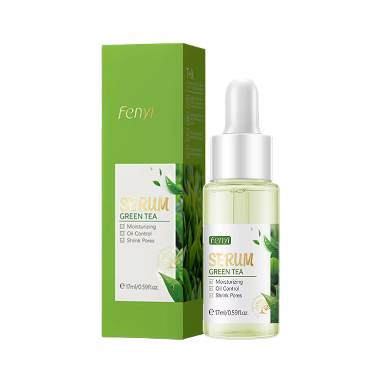 LAIKOU – sérum pour le visage au thé vert, contrôle de l'huile, Anti-âge, rétrécit les Pores, traite