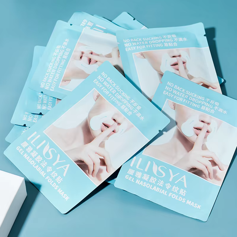 ILISYA-Masque anti-déformable pour les plis nasogéniens, gel anti-âge, autocollants, soins du visage