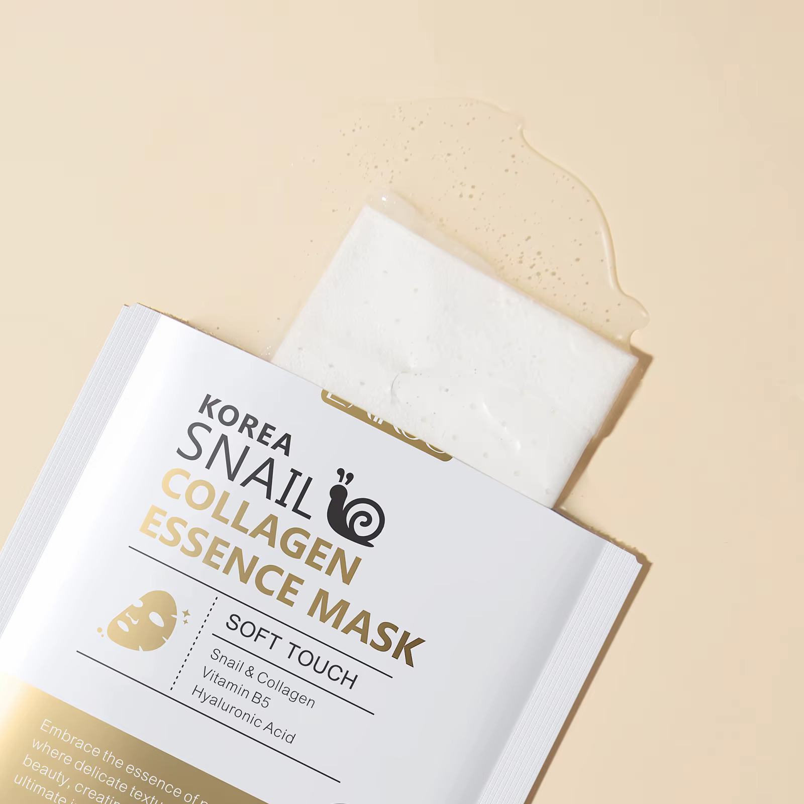 LAIKOU corée escargot collagène Essence masque feuille hydratante masque Anti-rides masque raffermis