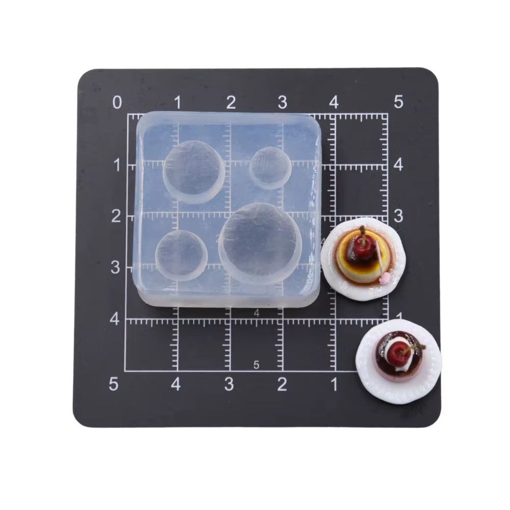 Mini moules en Silicone pour pouding au Caramel, poterie, argile, Dessert, gâteau, bricolage