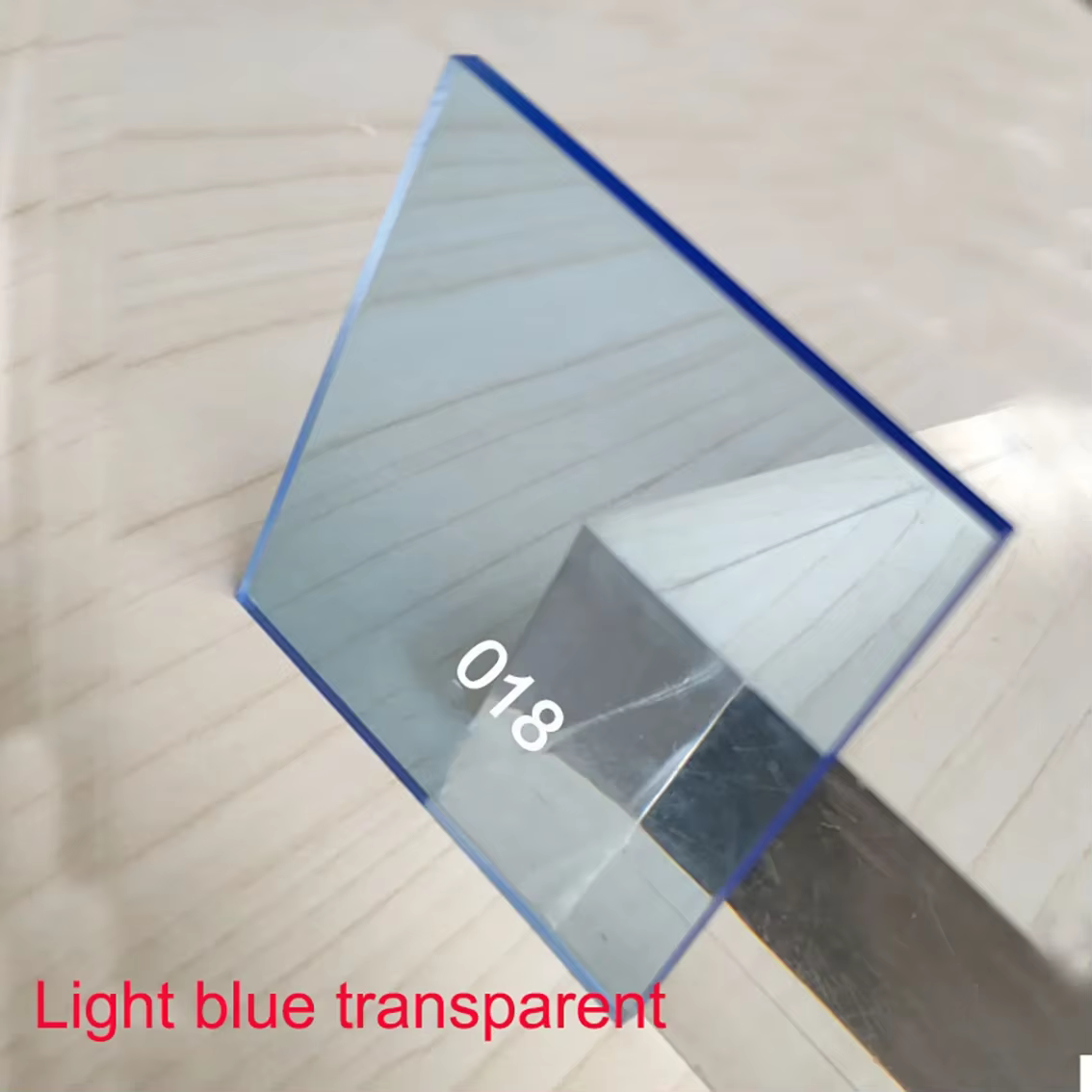 Plaque en plastique transparente, feuille de plexiglas, panneau en verre organique pour bijoux, joue