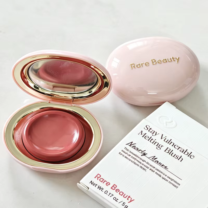 Hot Rare Beauty Rose Neutral Mauve Stay Vulnerable Melting Blush Cream Portable Moisturize Makeup Co