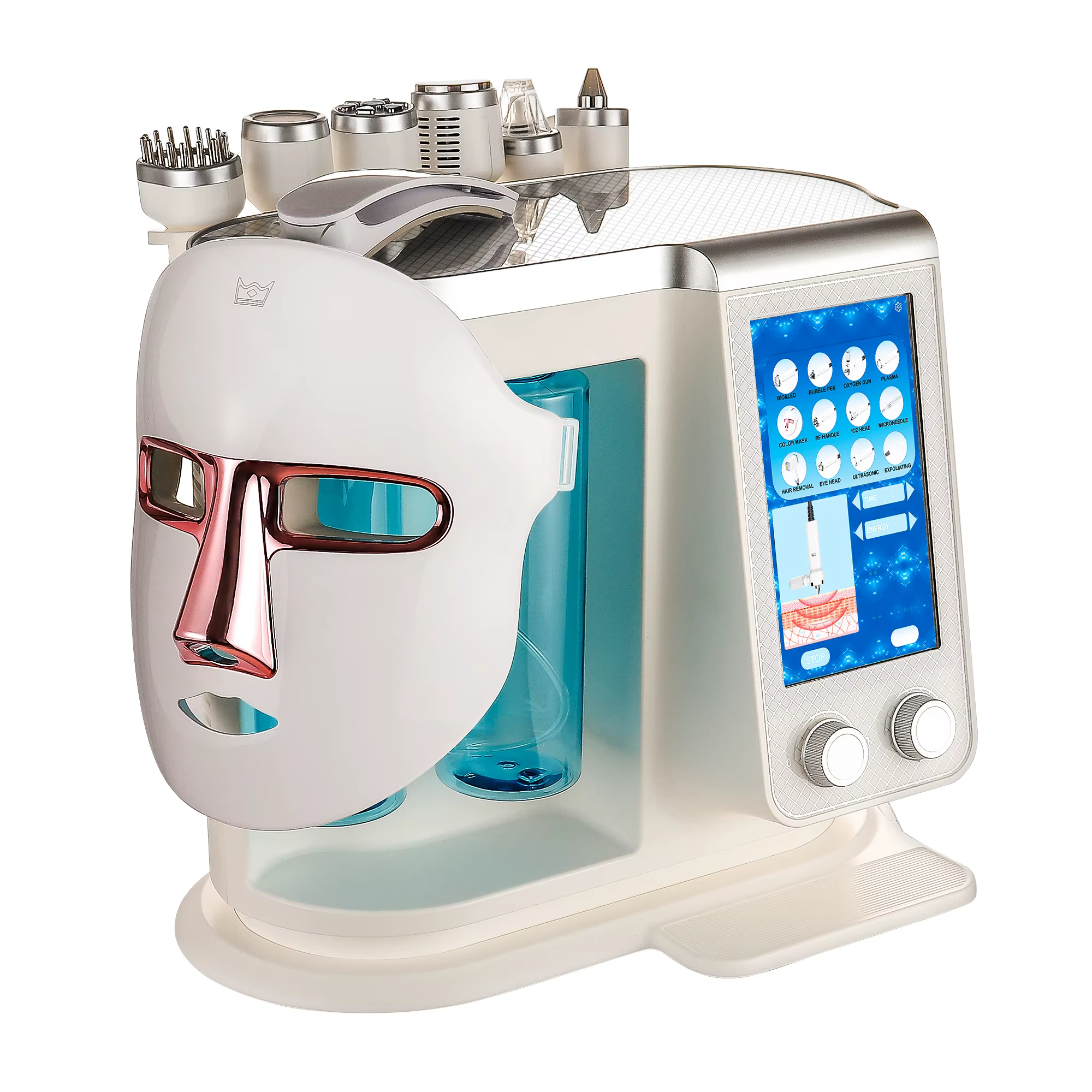 Hydra machine faciale professio RF Bio Lifting Spa Hydro Facial Microdermabrasion Machine eau Dermab