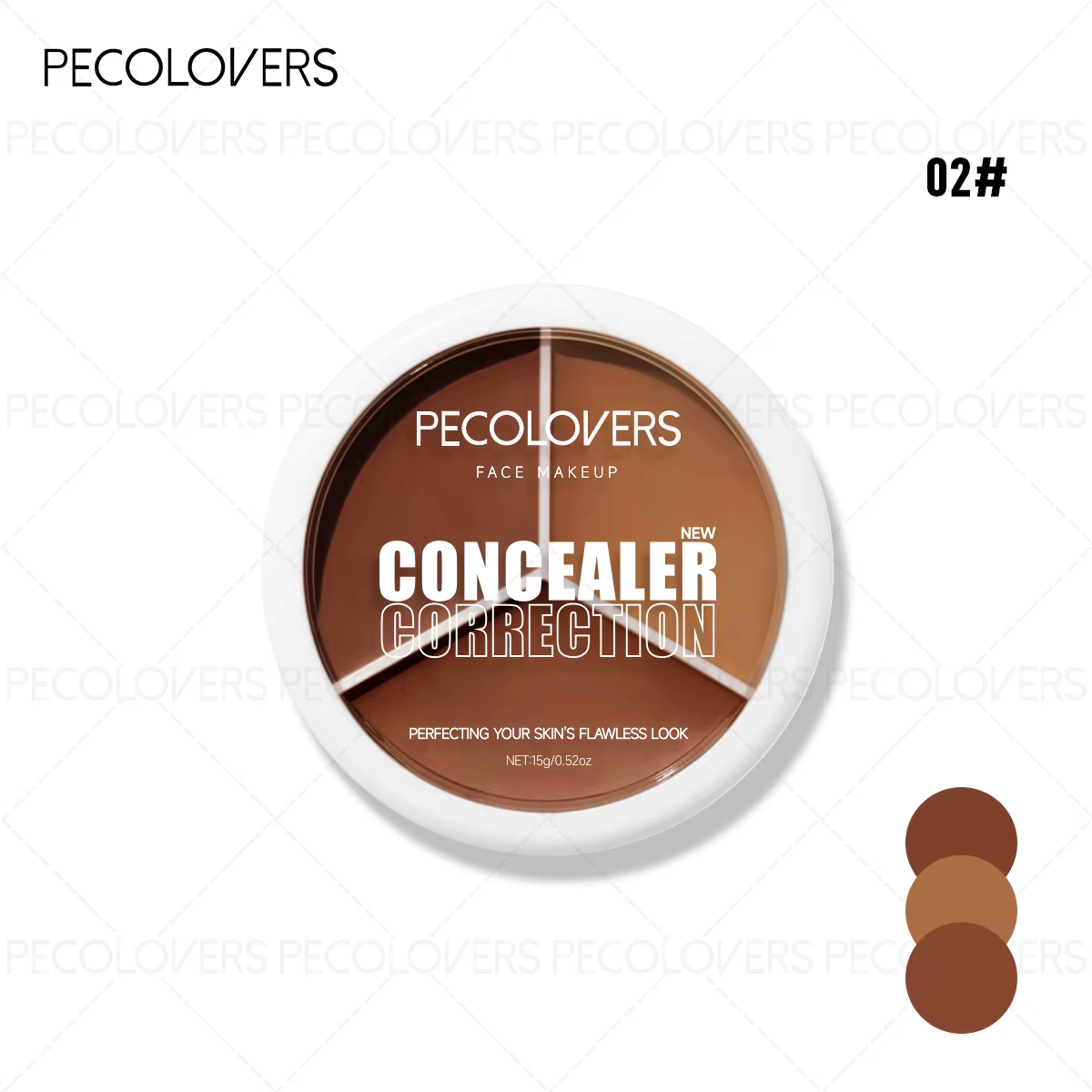 1PC Correcteur de teint hydratant et ciblant, couvrance totale, longue tenue, unifie le teint, cosmé