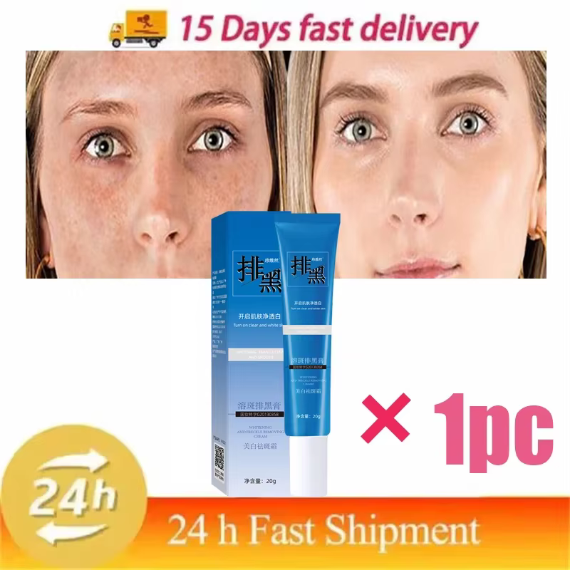 Crème d'élimination des taches foncées, blanchiment du visage, taches de rousseur, marques d'acné, é
