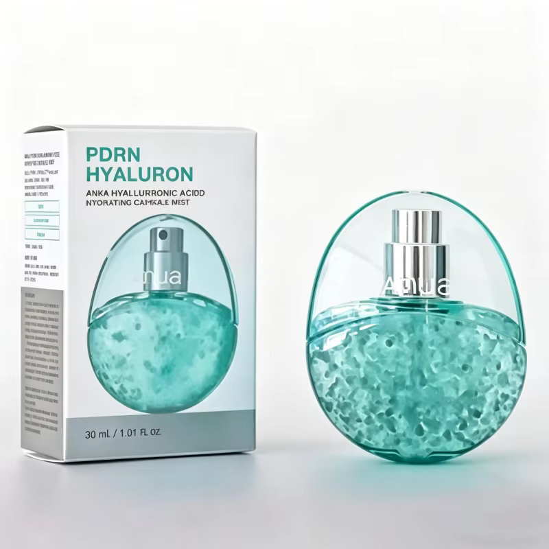 Sérum facial en spray PDRN coréen, brume hydratante pour le visage, essence radieuse à l'acide hyalu