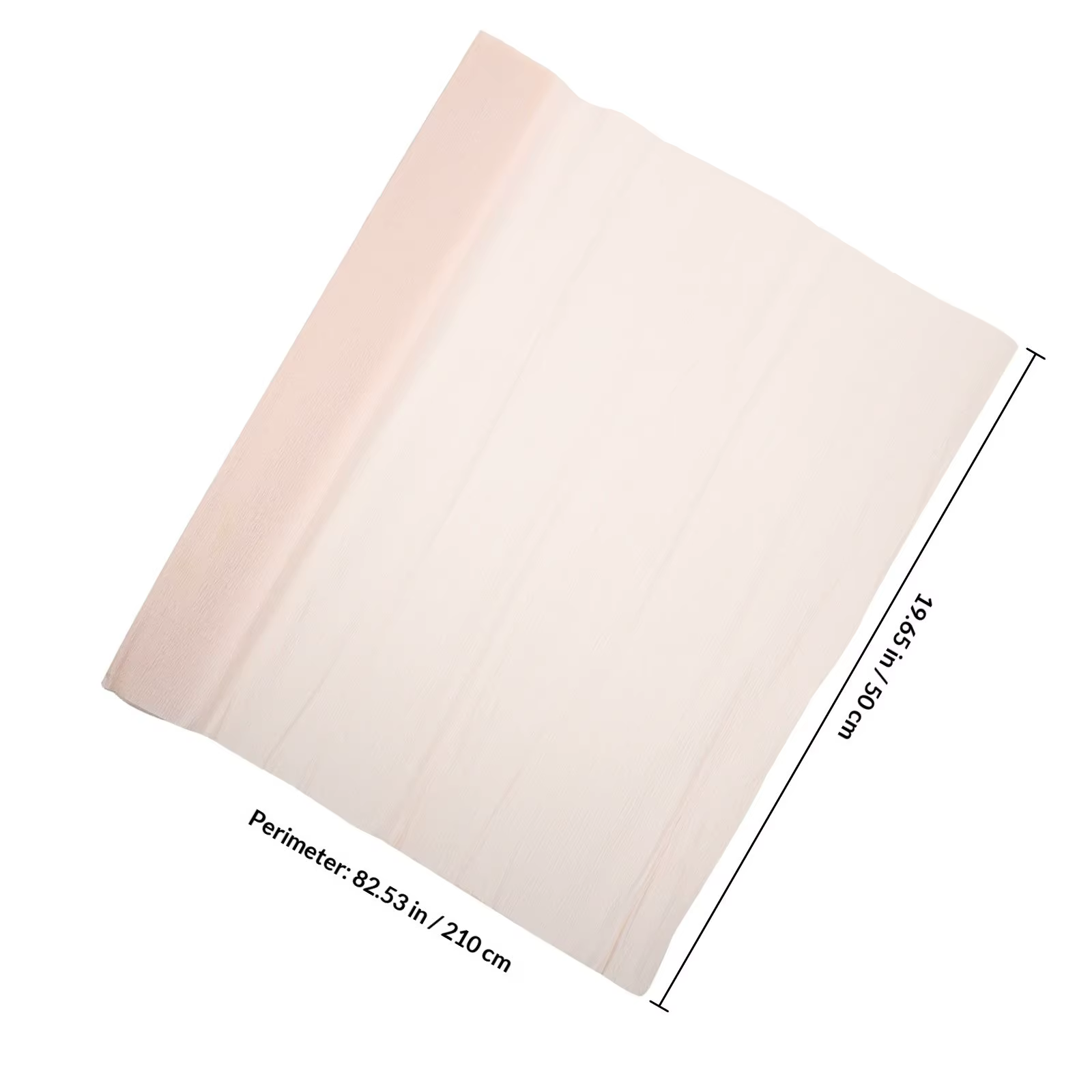 1 rouleau de papier crépon coloré, papier crépon italien extensible pour la fabrication de fleurs de