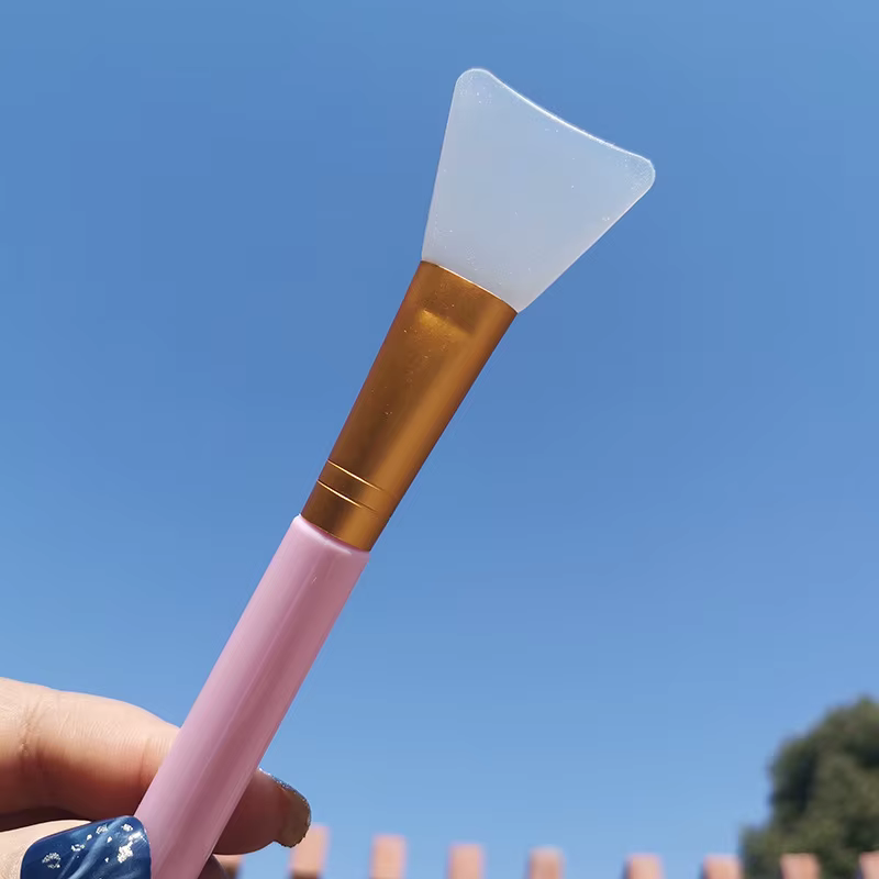 Pinceau applicateur de masque facial en silicone, outil de soin de la peau, brosse à tête souple pou