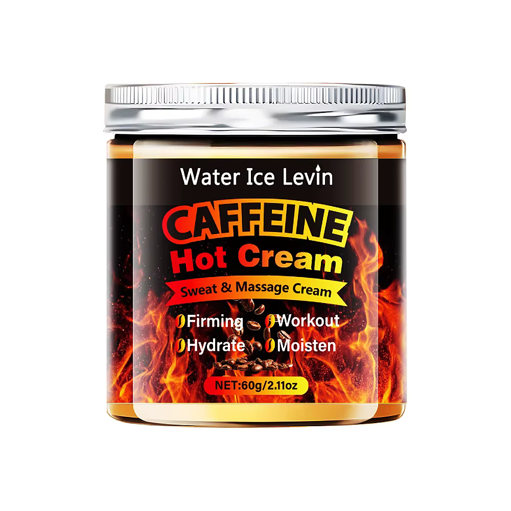 Crème de massage thermique à la caféine 60g - Crème hydratante profondément nourrissante et raffermi