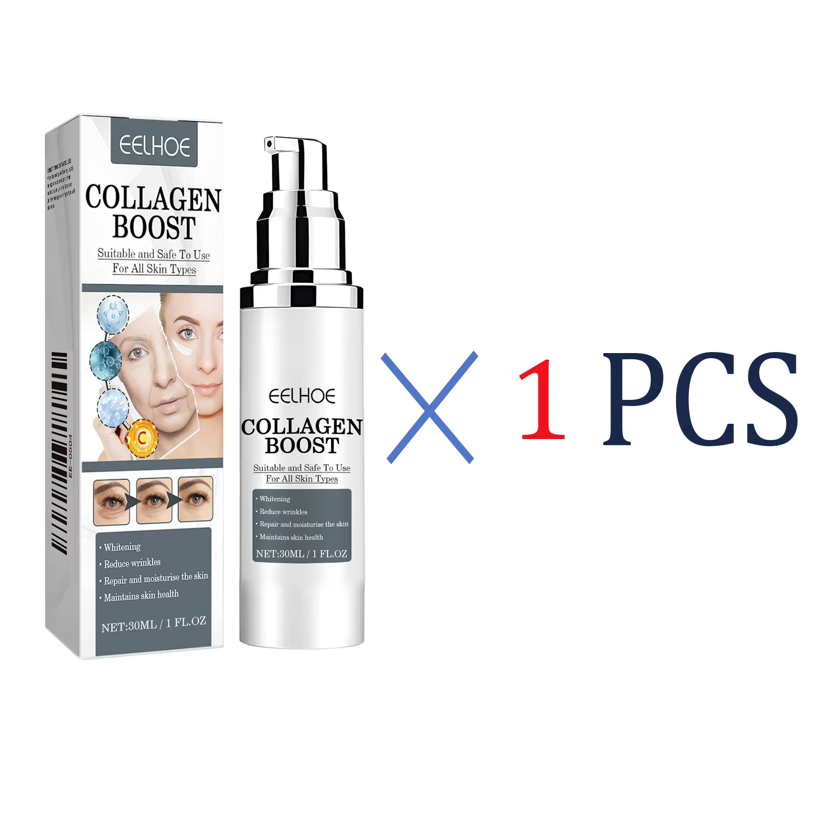 Crème pour le visage au collagène, Anti-âge, réduction des rides, hydratante pour femmes, crème raff
