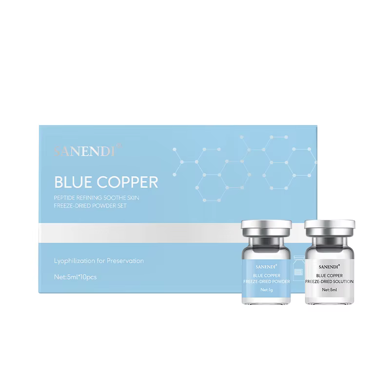 Sérum 5 en 1 NAD+ au cuivre bleu, acide hyaluronique, essence Vita, hydratant lissant, kit Der.pen,