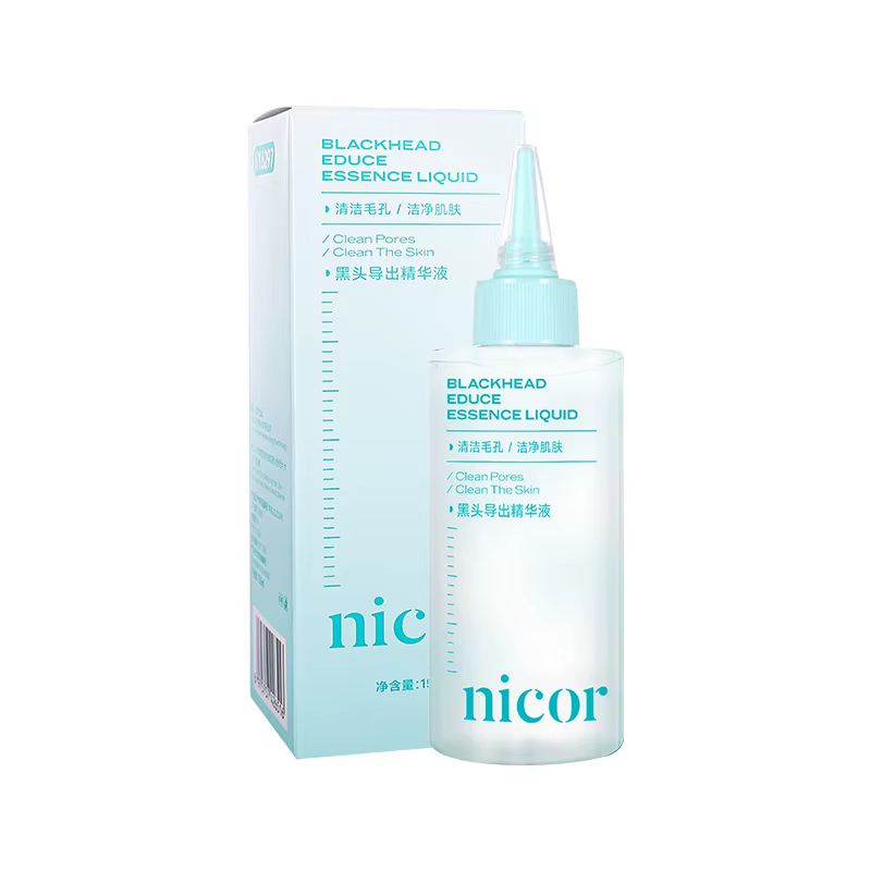 Essence nettoyante pour points noirs, 150ml, hydratante douce, tonique exfoliant en profondeur, cont