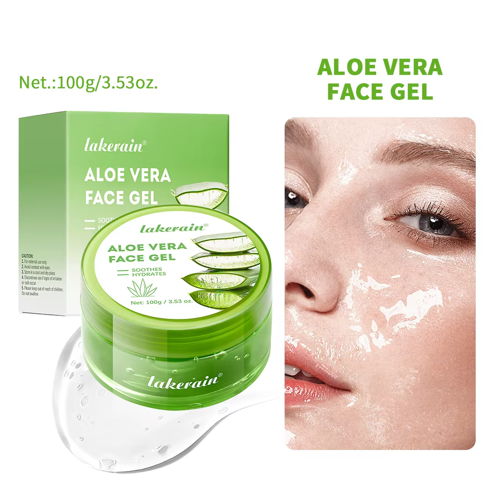 Gel d'aloe vera éclaircissant, hydratant, apaisant, naturel, biologique, réduit les rougeurs, hydrat
