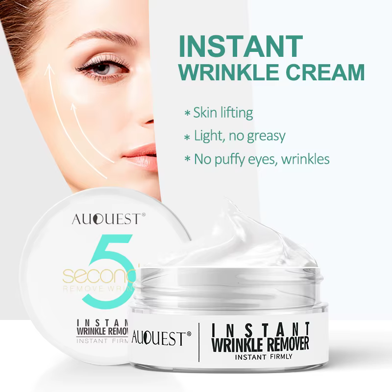 AUQUEST 5 secondes crème Anti-rides instantanée pour le visage Peptide Anti-âge Lifting raffermissan