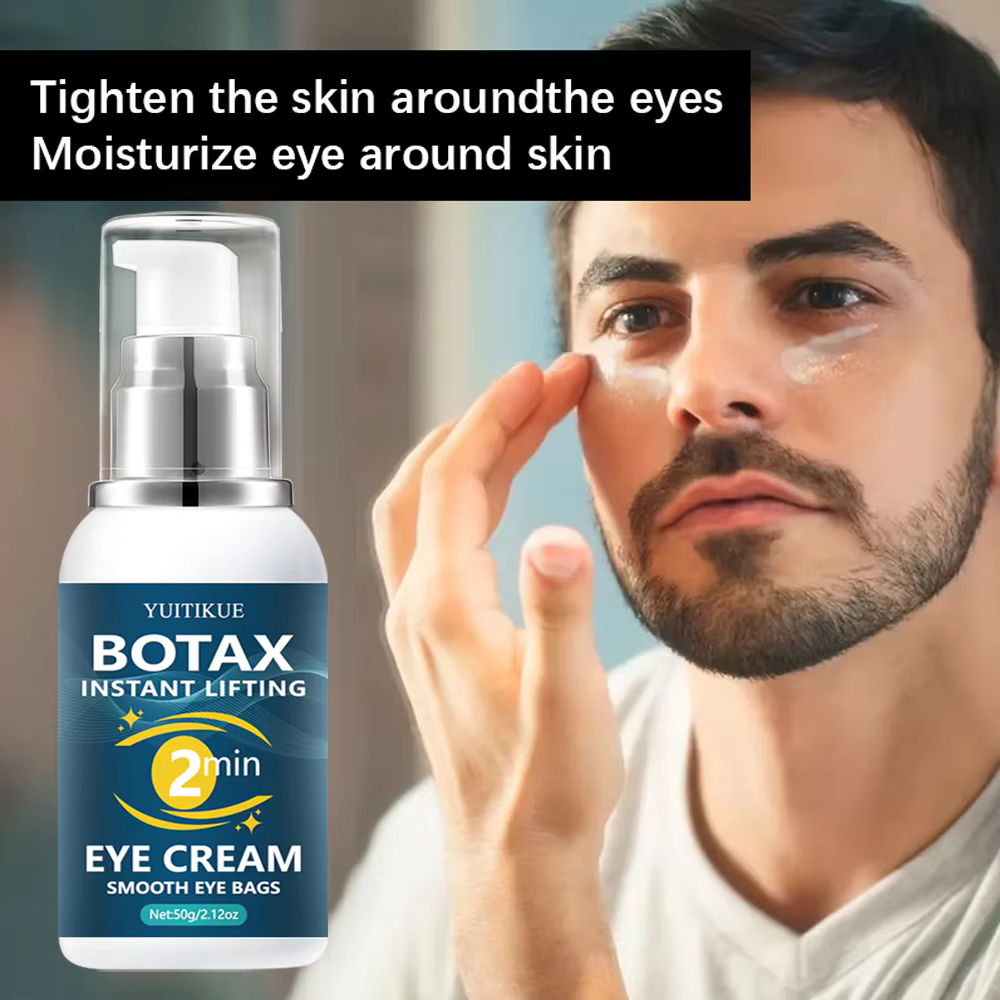  YUITIKUE BOTAX Crème pour les yeux liftante instantanée 2 minutes – Sacs pour les yeux lisses, fer
