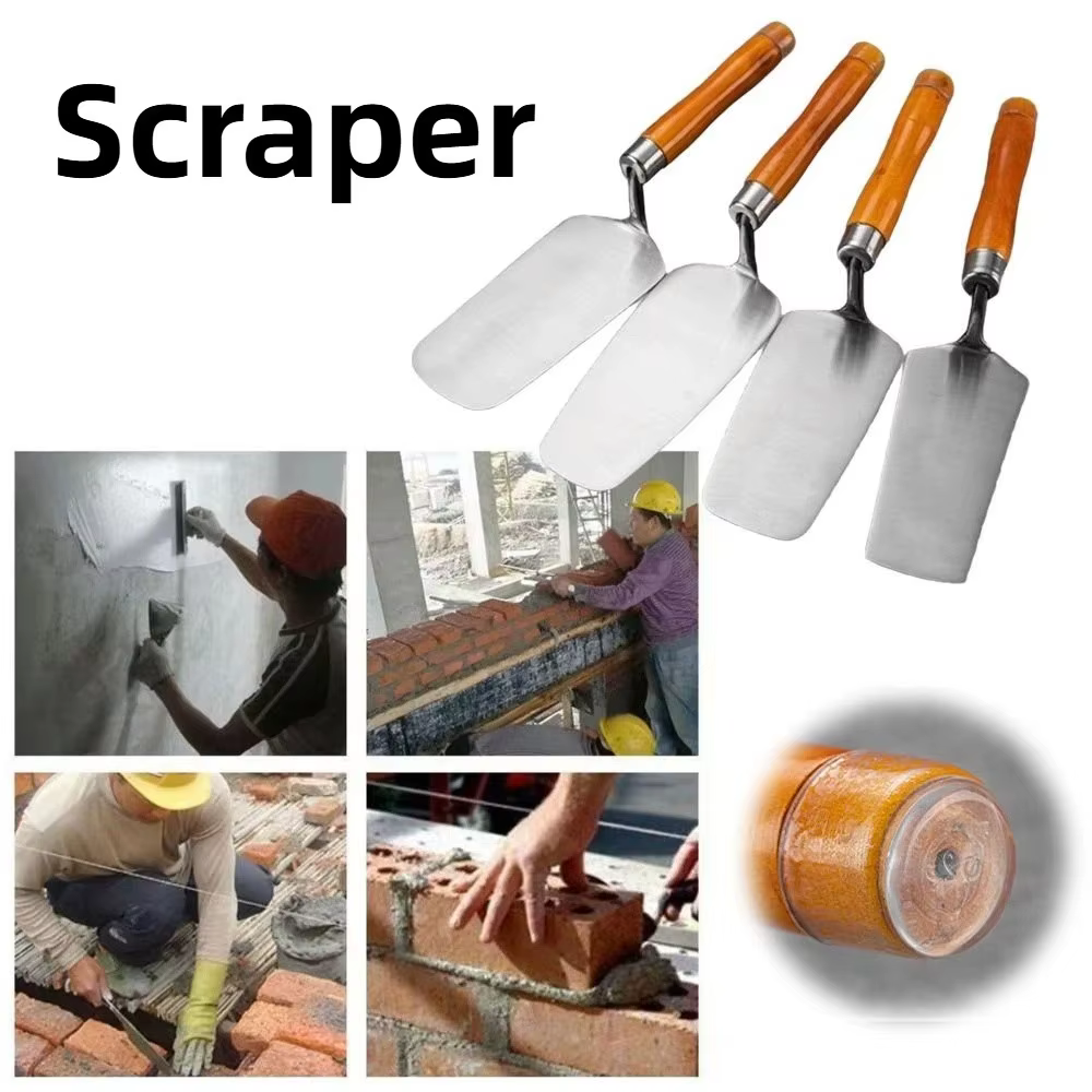 Raclette à papier peint pour finition béton, professionnelle et efficace, pour racler le ciment, tru
