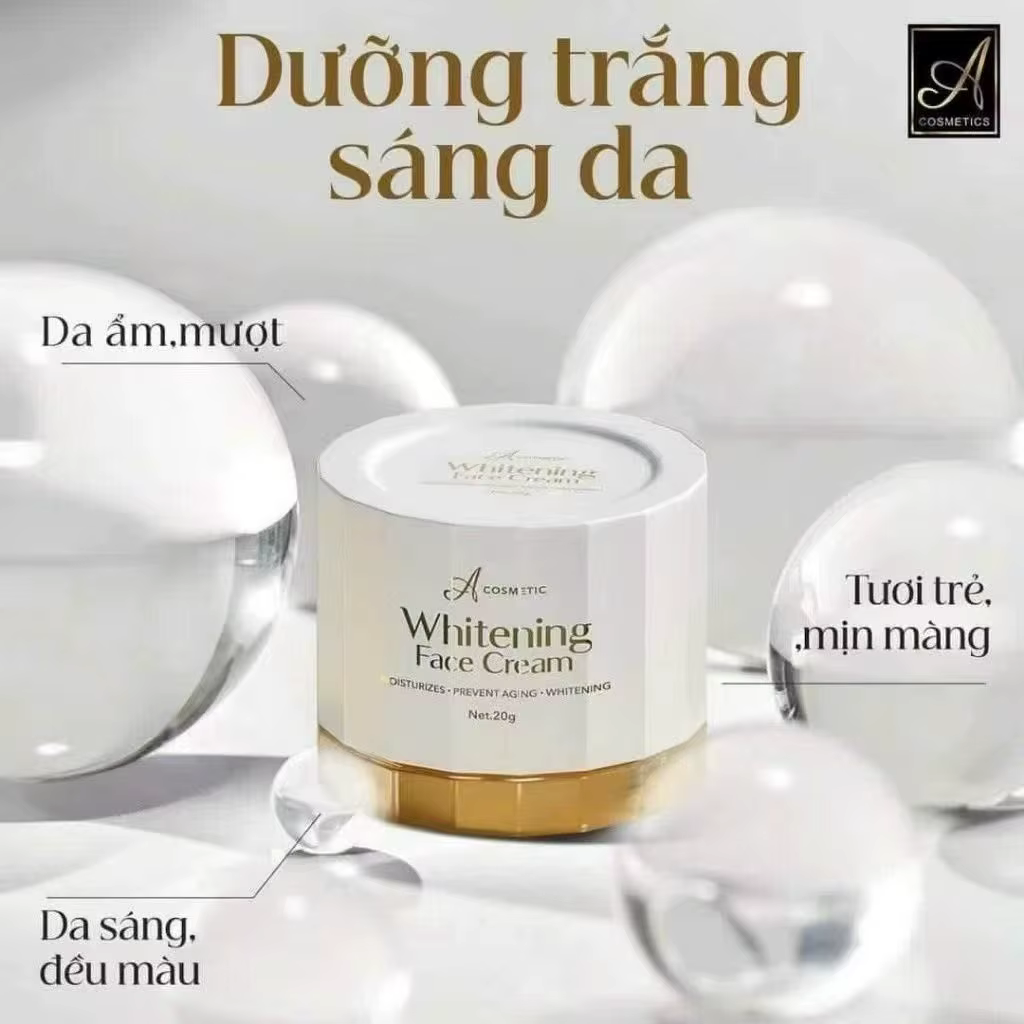 Crème visage kem visage phap nam tan nhang poi ngua mun tham.mau moi