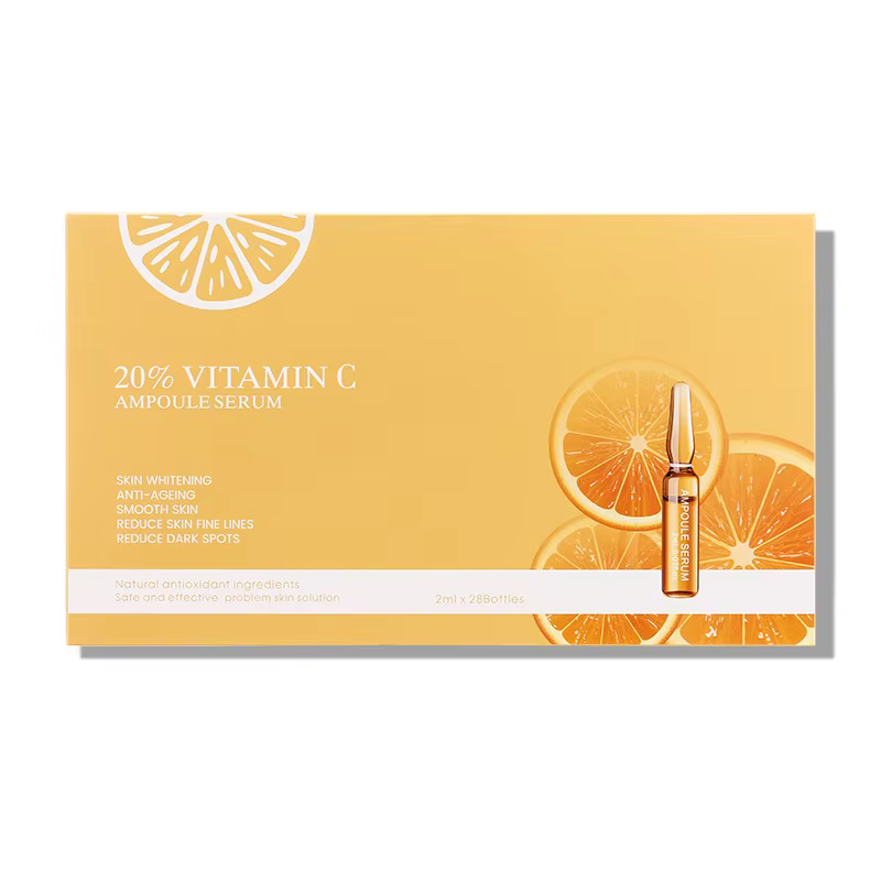 Ensemble de sérum à Ampoule de vitamine C, hydratant, blanchissant, réducteur de rides, Anti-âge, be