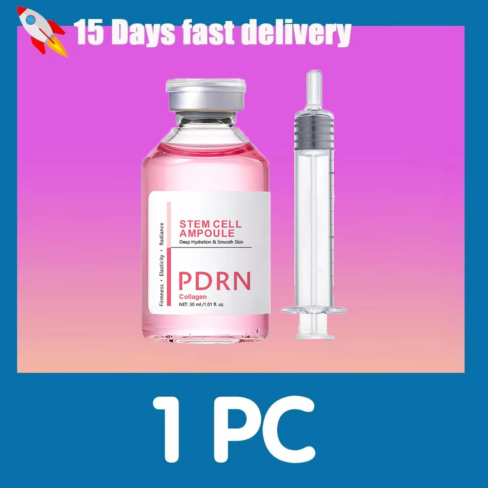 Sérum aux cellules souches PDRN, ampoule de collagène hydratante, essence anti-âge, réduit les ridul