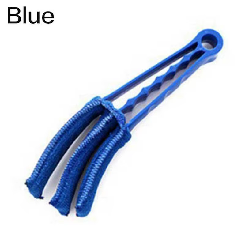 Brosse de nettoyage de lame aveugle vénitienne en Microfibre, pratique, pour climatiseur de fenêtre,