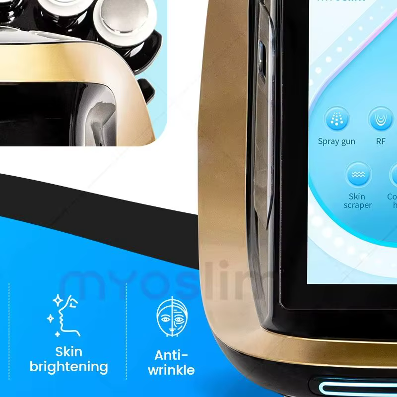 Nouvelle machine de soin du visage Hydra Oxyge 7 en 1 Smart Ice Blue, nettoyage de la peau, analyseu