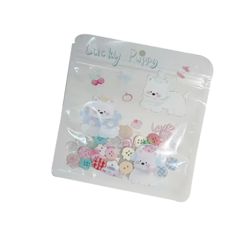 40 pièces de boutons couleur crème, boîte surprise, styles variés, style Ins, pour la décoration de 