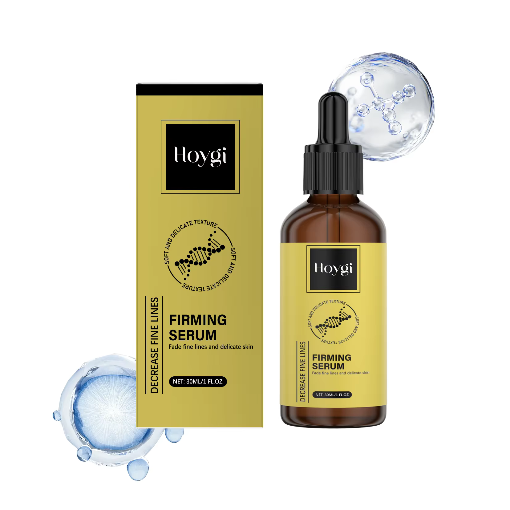 Hoygi – sérum raffermissant Anti-rides, raffermissement de la peau, élasticité, stimule la réduction
