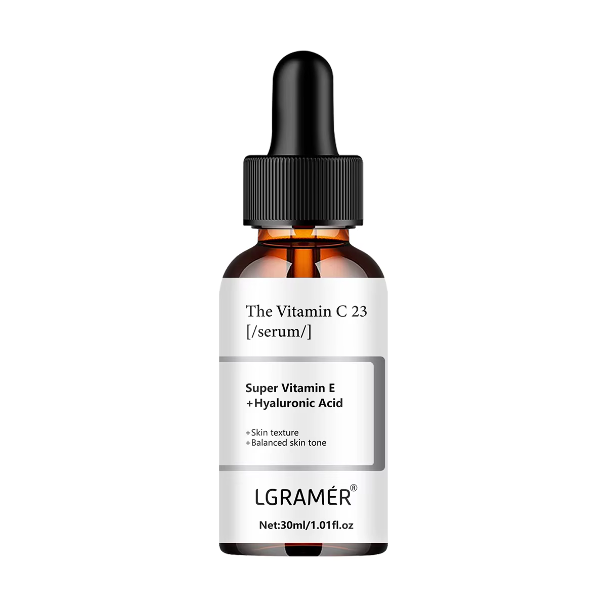 Essence d'acide hyaluronique LGRAMER : répare les peaux sensibles, illumine le teint, estompe les ta