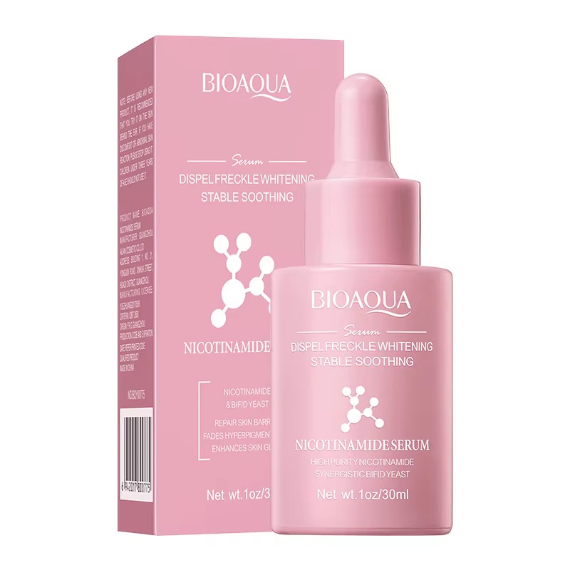 BIOAQUA Sérum Niacinamide pour réduire les taches foncées blanchissant et hydratant éclaircissant le