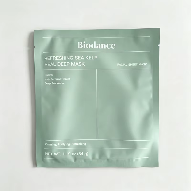 Masque facial anti-rides au collagène Biodance, raffermissant les pores, nourrissant, hydratant, res