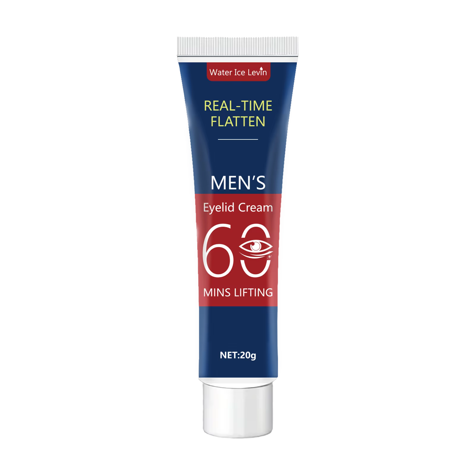 Crème lissante instantanée pour les paupières pour hommes et femmes, hypoallergénique et neutre, con