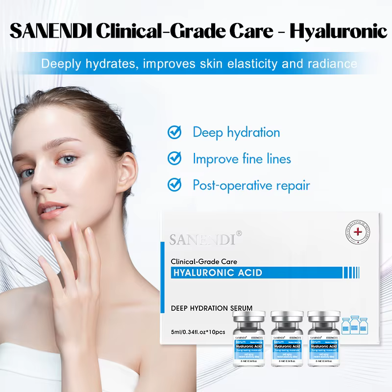 Sérum à Ampoule C vitique à Six peptides pour le visage, Dr.Pen, rétinol, acide hyaluronique, Mucine