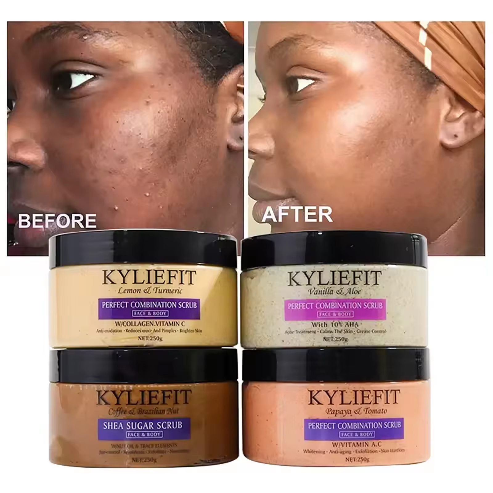 GIslande naturel pour le corps, le visage, les mains et les pieds, gIslande hydratant et exexpansif,