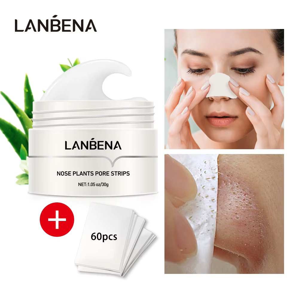 LANBENA-Dissolvant de points noirs, masque antarctique, peeling, nettoyage en profondeur, masque fac