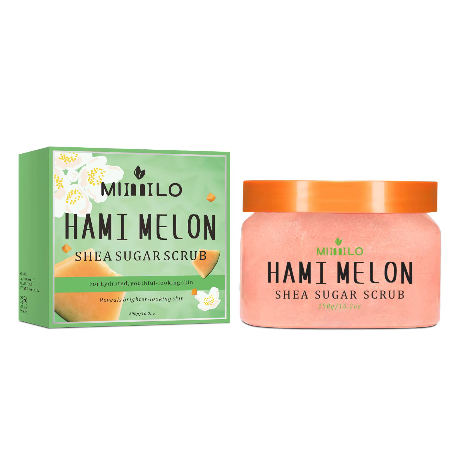 SHEA SUGAR SCRUB, gommage exfoliant, peau lisse et belle, soin hydratant et nourrissant, peut être u