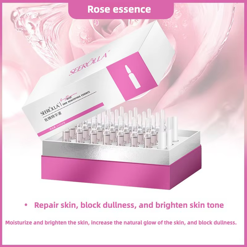Sérum de Proxylane à la Rose, Anti-âge, hydratant, rétrécit les Pores, Essence blanchissante hydrata