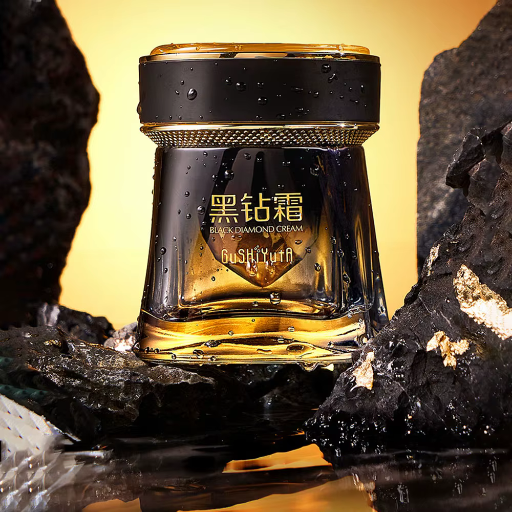 Crème Visage Hydratante et Raffermissante à l'Extrait d'Algues et Feuille d'Or 50g - Contrôle du Séb