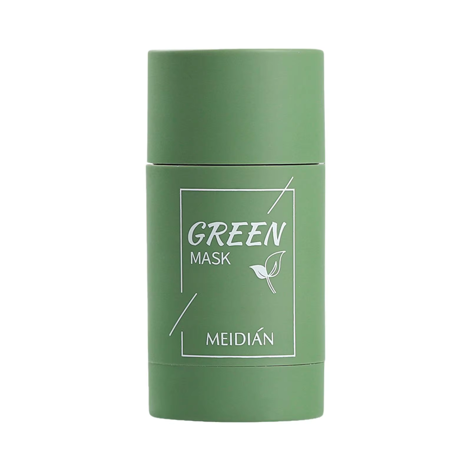 Masque solide au thé vert pour éliminer les points noirs, 40g, nettoie les Pores, bâton des imperfec